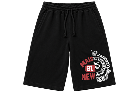 Collegiate Shorts Black