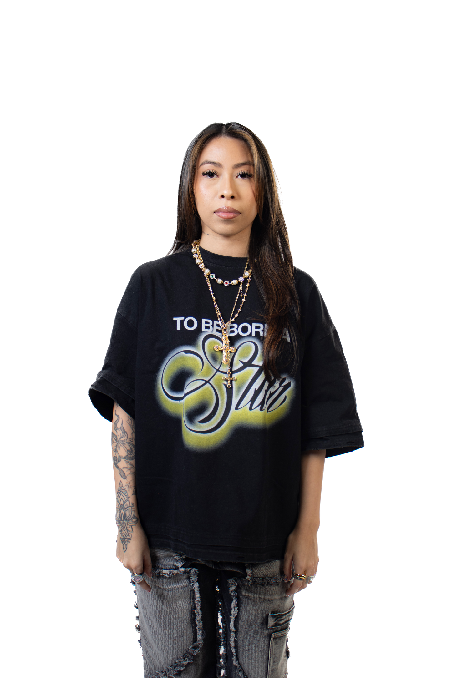 RICHSTXR  "To Be Born A Star Tee"